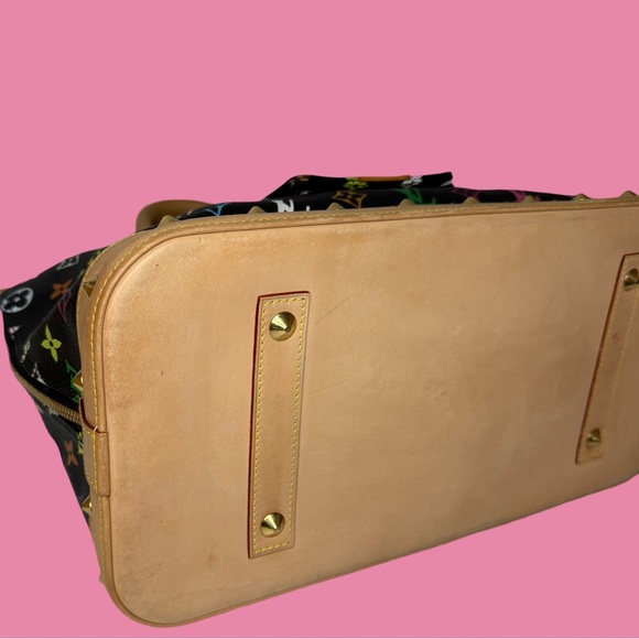 Louis Vuitton Black Multicolor Alma GM - Picture 9 of 16